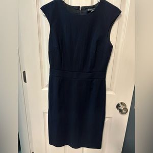 4P brooks brothers sheath dress. Navy blue. Great condition